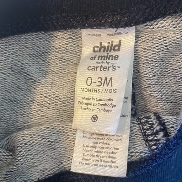 Child of mine bundle baby boys 0 to 3 months tops & pants - Picture 15 of 16